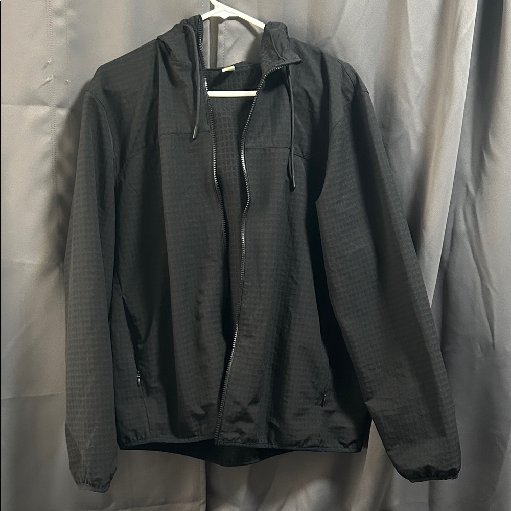 Old Navy Men's Charcoal Windbreaker Jacket